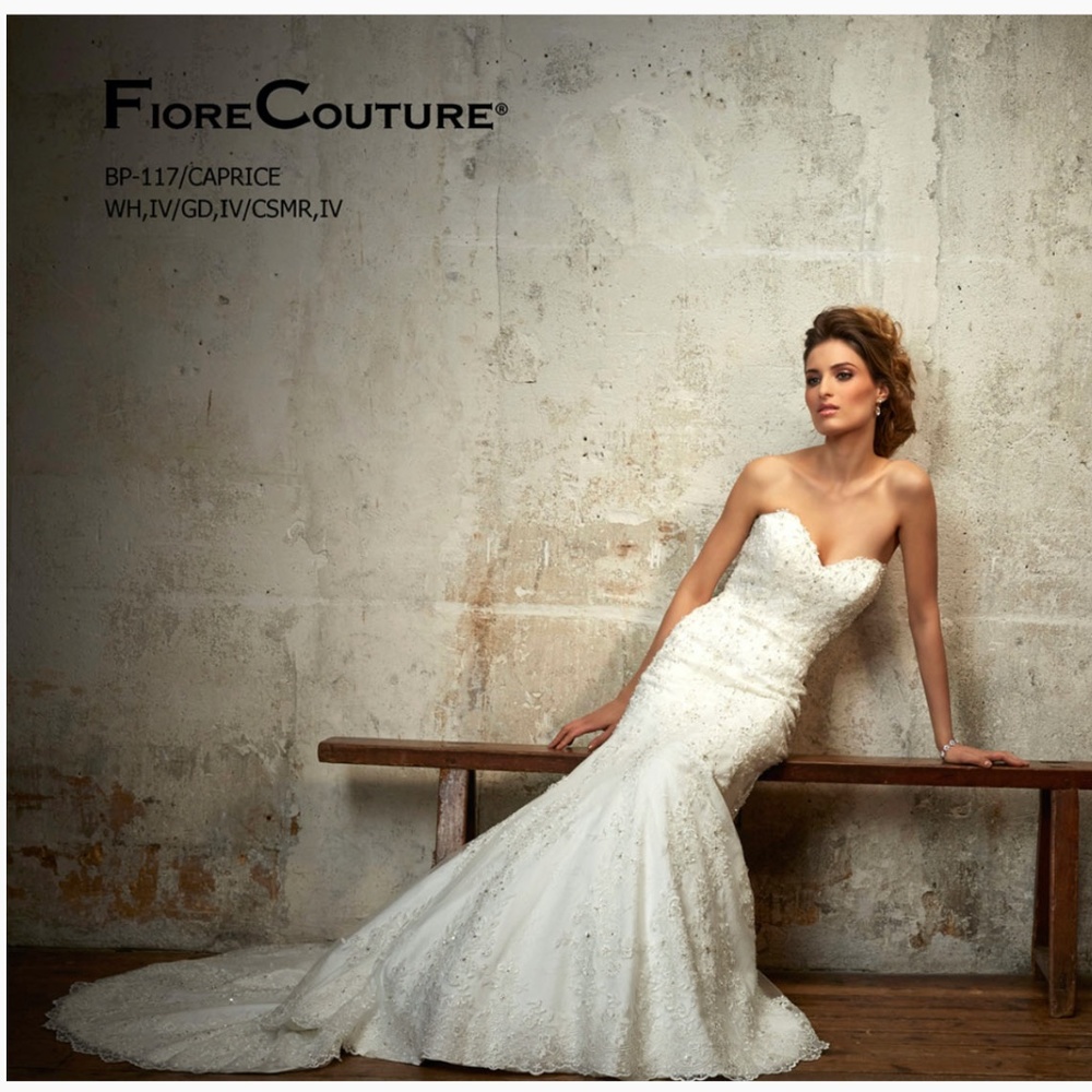 Fiore Couture Caprice Wedding Gown + Matching Veil